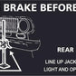Set Parking Brake Before Using Jack
