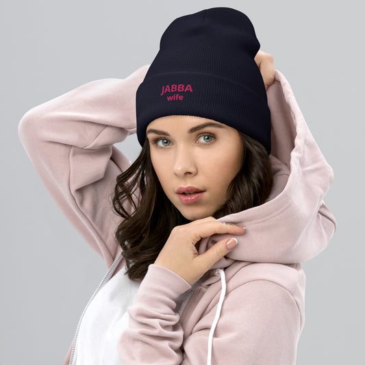 Keep your wife warm and stylish with the JABBA Wife Cuffed Beanie - the perfect accessory for any fashion-conscious woman.