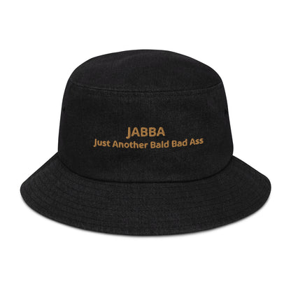 Stay stylish and comfortable on the go with the JABBA sporty denim bucket hat.