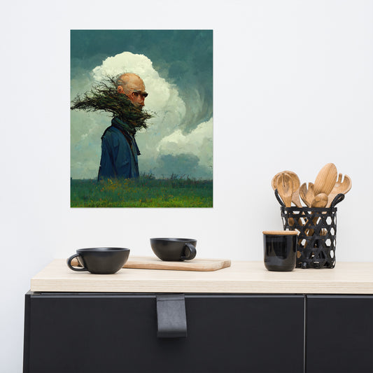Storm Clouds Wall Poster