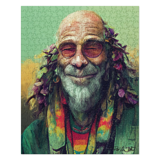 Old Bald Hippie Puzzle